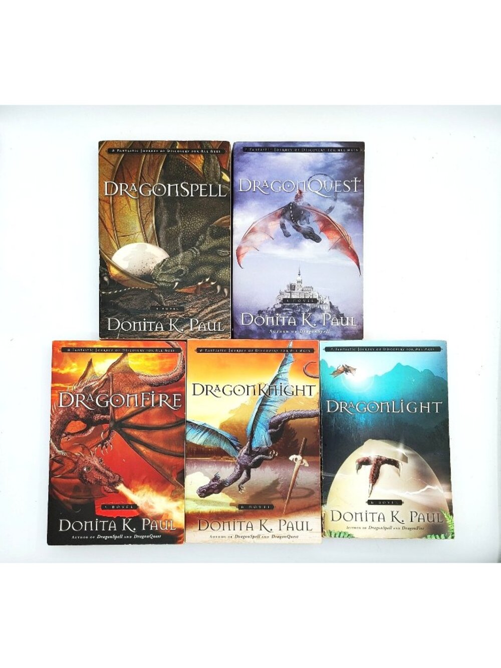 Dragon Keepers Chronicle Set Donita K. Paul Five Book Series Paperback